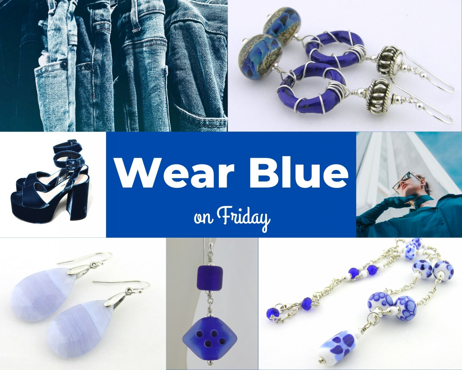 wear blue and talk about colon cancer